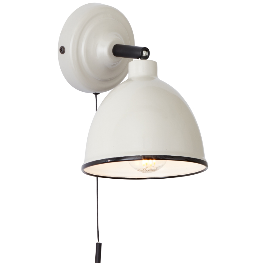 Brilliant - Foco de parede TELIO 1xE14/28W/230V cinzento