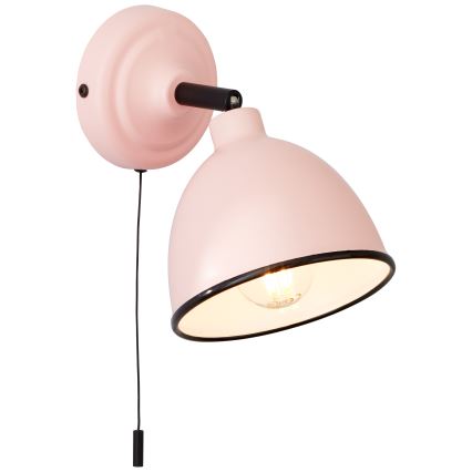 Brilliant - Foco de parede TELIO 1xE14/28W/230V rosa