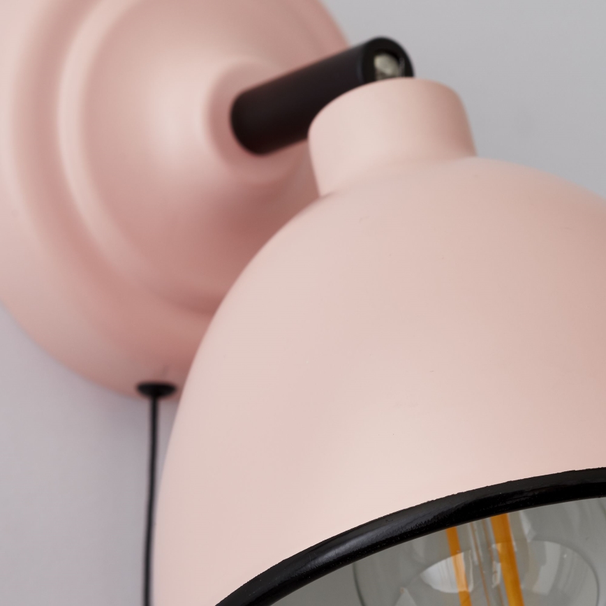 Brilliant - Foco de parede TELIO 1xE14/28W/230V rosa
