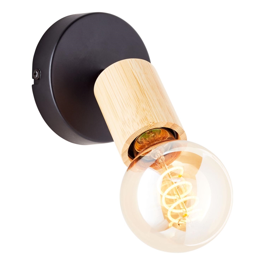 Brilliant - Foco de parede TIFFANY 1xE27/28W/230V bambu