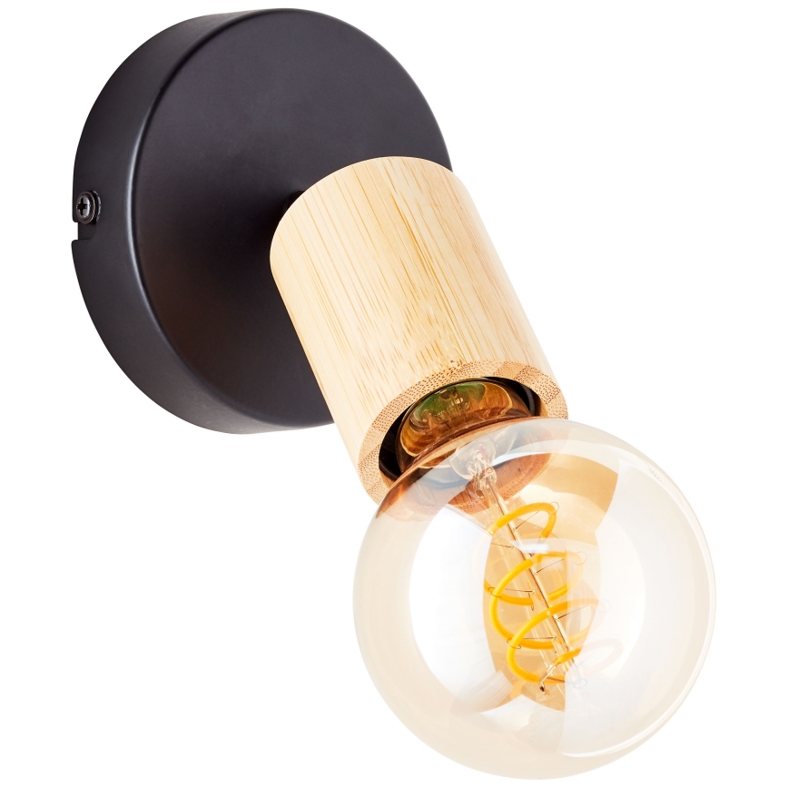 Brilliant - Foco de parede TIFFANY 1xE27/28W/230V bambu