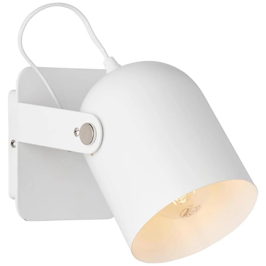 Brilliant - Foco de parede YAN 1xE27/40W/230V branco