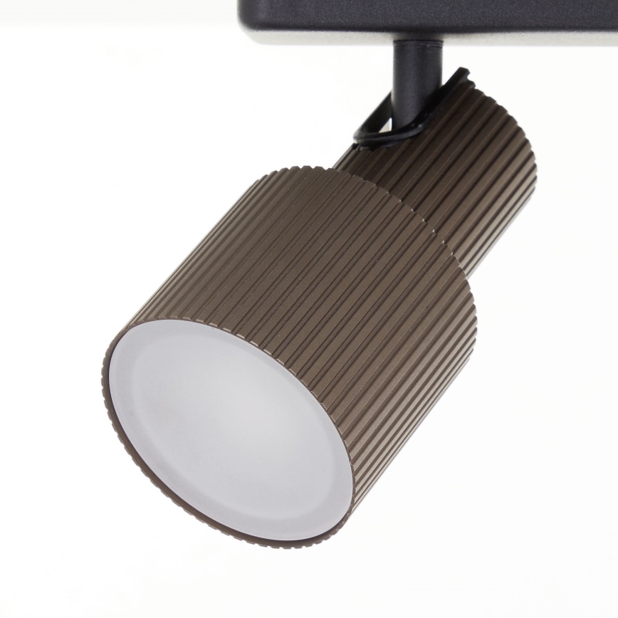 Brilliant - Foco LED CADIZ 3xGU10/5W/230V bronze