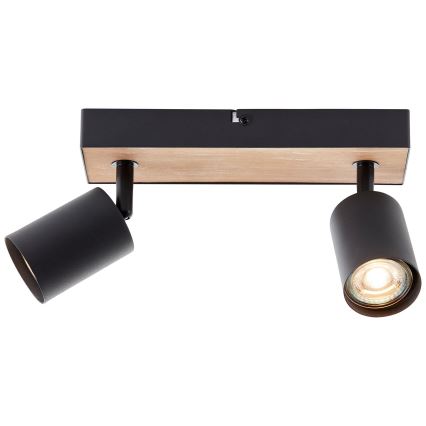Brilliant - Foco LED JELLO 2xGU10/4,5W/230V pinho - FSC certificado