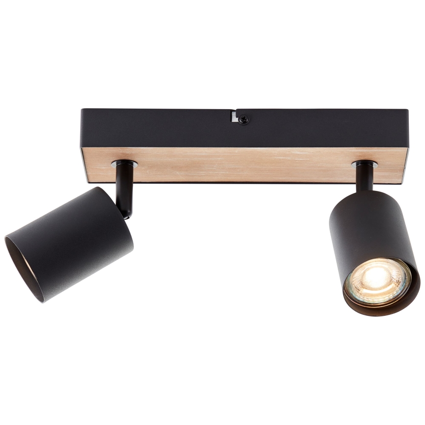 Brilliant - Foco LED JELLO 2xGU10/4,5W/230V pinho - FSC certificado