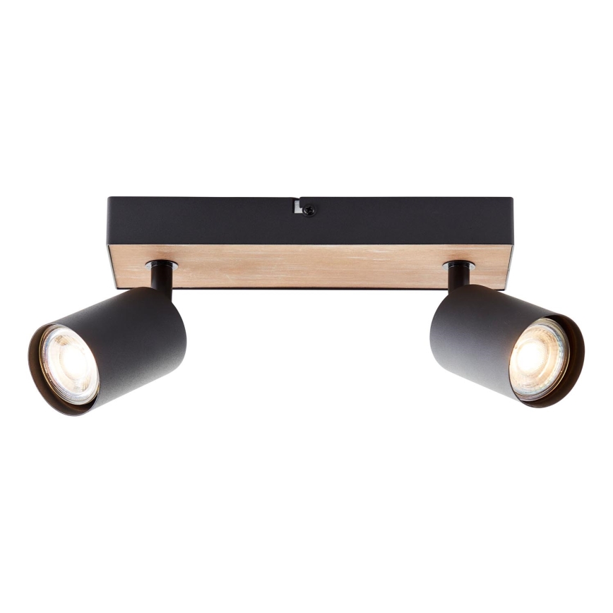 Brilliant - Foco LED JELLO 2xGU10/4,5W/230V pinho - FSC certificado
