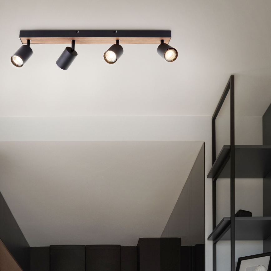 Brilliant - Foco LED JELLO 4xGU10/4,5W/230V pinho - FSC certificado