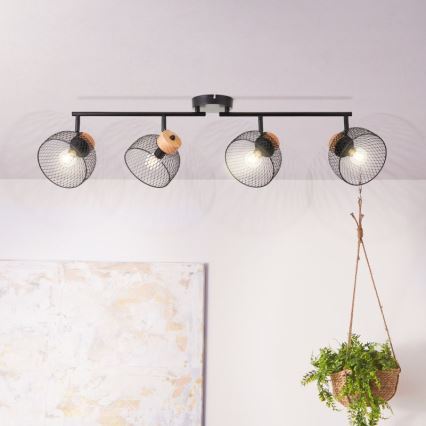 Brilliant - Foco THUY 4xE14/28W/230V - FSC certificado