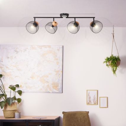 Brilliant - Foco THUY 4xE14/28W/230V - FSC certificado