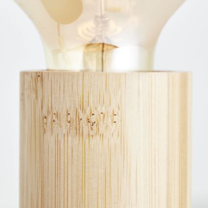 Brilliant - Foco TIFFANY 2xE27/28W/230V bambu