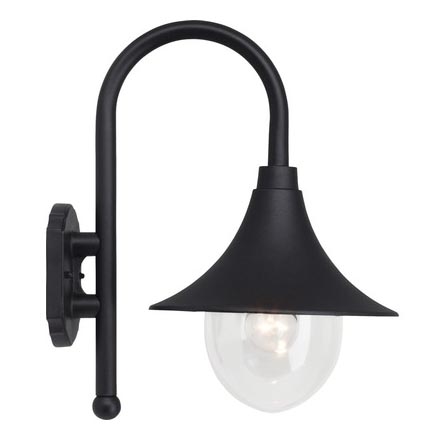Brilliant - Iluminação de parede exterior BRITA 1xE27/60W/230V IP44