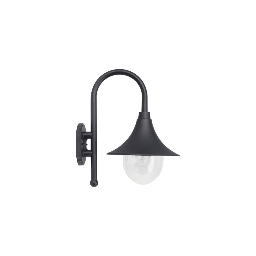 Brilliant - Iluminação de parede exterior BRITA 1xE27/60W/230V IP44