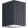 Brilliant - Iluminação de parede exterior JELANI 1xGU10/10W/230V IP44 preto