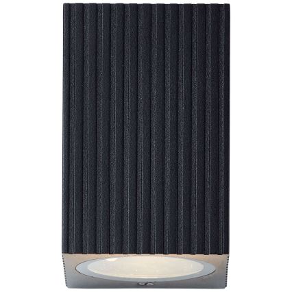 Brilliant - Iluminação de parede exterior JELANI 1xGU10/10W/230V IP44 preto
