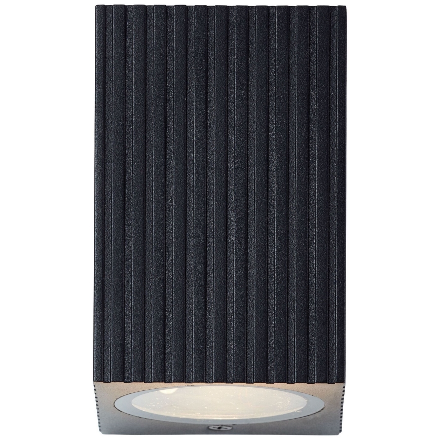 Brilliant - Iluminação de parede exterior JELANI 1xGU10/10W/230V IP44 preto