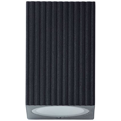 Brilliant - Iluminação de parede exterior JELANI 1xGU10/10W/230V IP44 preto