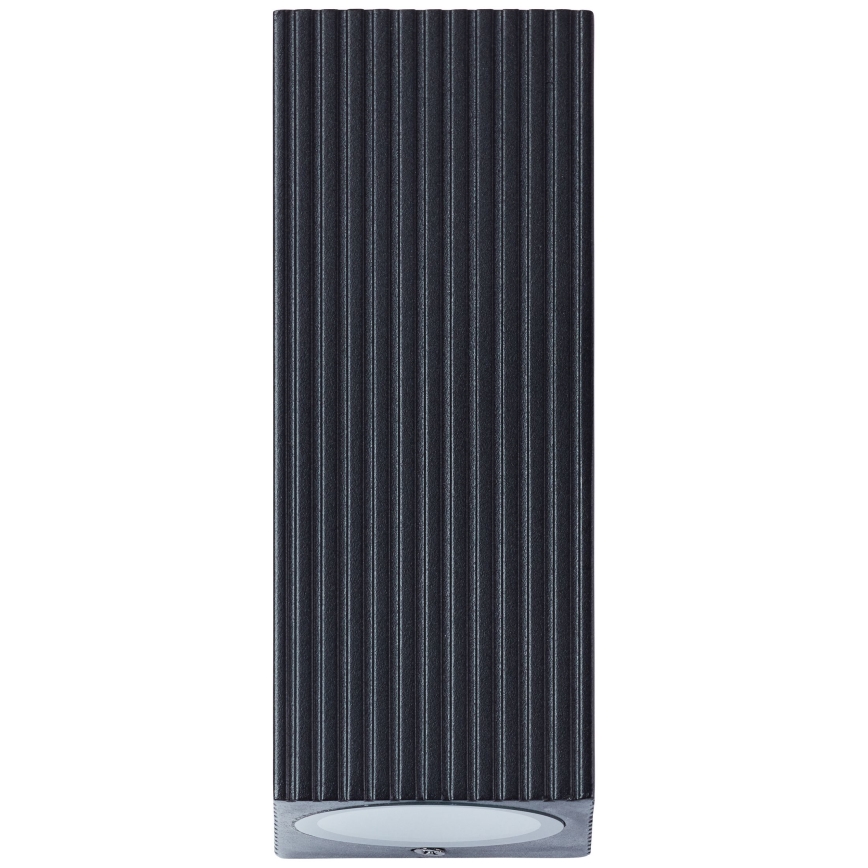 Brilliant - Iluminação de parede exterior JELANI 2xGU10/10W/230V IP44 preto
