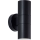 Brilliant - Iluminação de parede exterior KEOLA 2xGU10/10W/230V IP44 preto