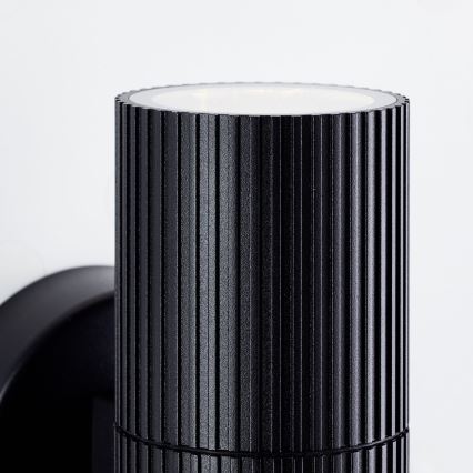 Brilliant - Iluminação de parede exterior KEOLA 2xGU10/10W/230V IP44 preto
