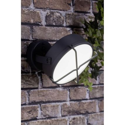 Brilliant - Iluminação de parede exterior LED NYX LED/10W/230V IP44 antracite