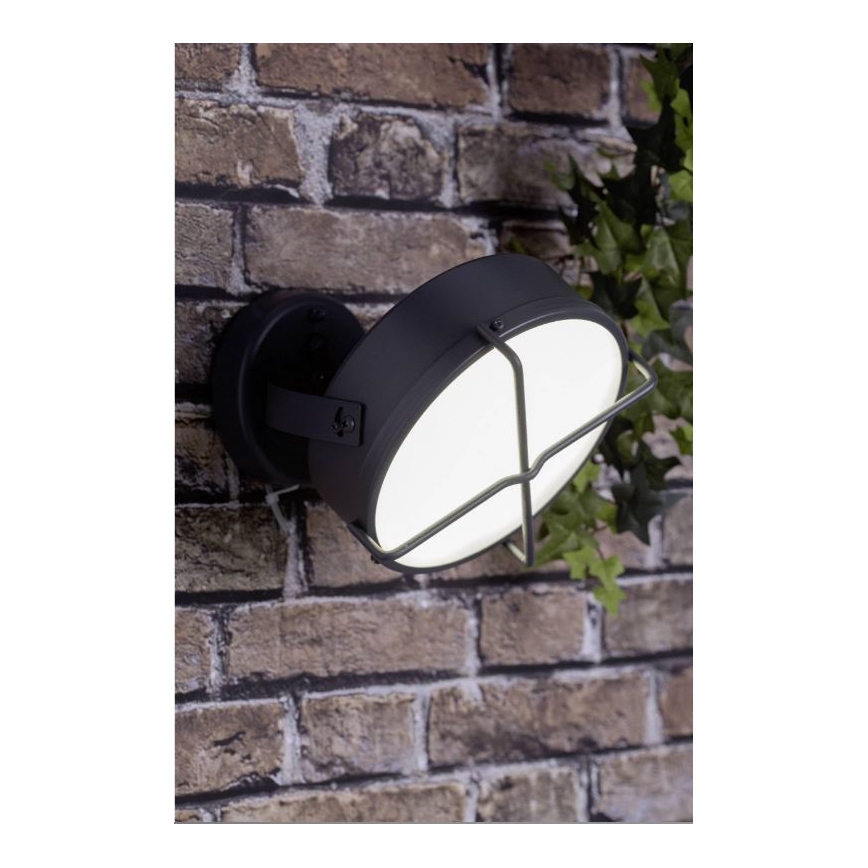 Brilliant - Iluminação de parede exterior LED NYX LED/10W/230V IP44 antracite