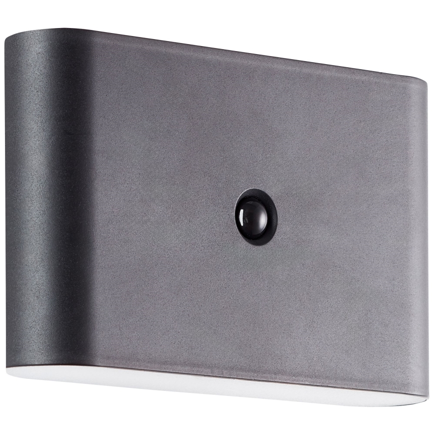 Brilliant - Iluminação de parede LED Exterior com sensor XINO LED/3W/5V IP44 preto