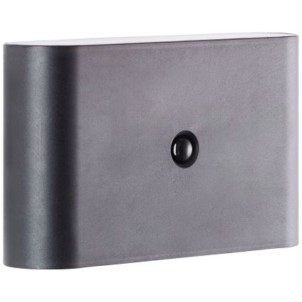 Brilliant - Iluminação de parede LED Exterior com sensor XINO LED/3W/5V IP44 preto