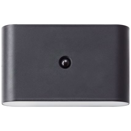 Brilliant - Iluminação de parede LED Exterior com sensor XINO LED/3W/5V IP44 preto