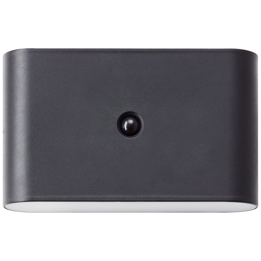 Brilliant - Iluminação de parede LED Exterior com sensor XINO LED/3W/5V IP44 preto