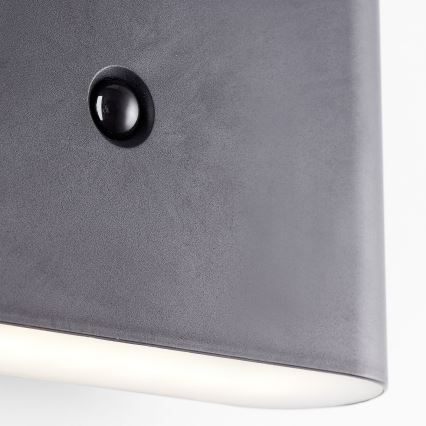Brilliant - Iluminação de parede LED Exterior com sensor XINO LED/3W/5V IP44 preto