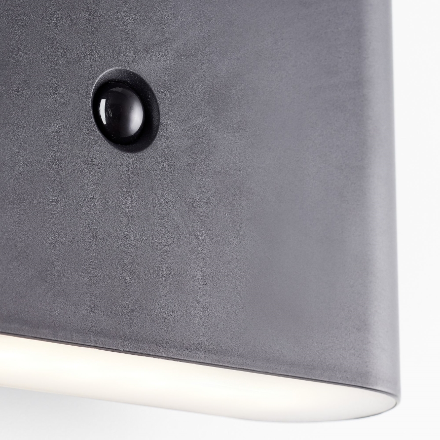 Brilliant - Iluminação de parede LED Exterior com sensor XINO LED/3W/5V IP44 preto