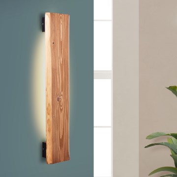 Brilliant - Iluminação de parede LED FEINGOLD LED/8,5W/230V pinho - FSC certificado