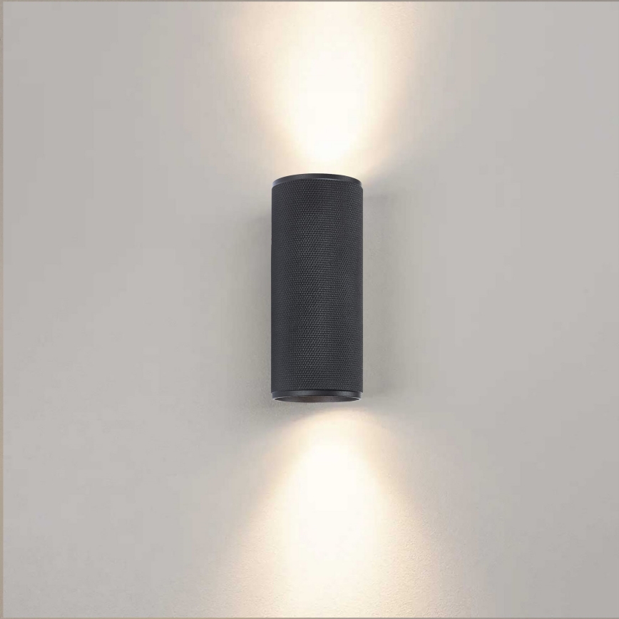 Brilliant - Iluminação de parede LED MARTY 2xGU10/5W/230V preto