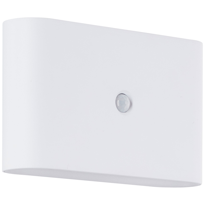 Brilliant - Iluminação de parede LED para exterior com sensor XINO LED/3W/5V 3600 mAh IP44 branco