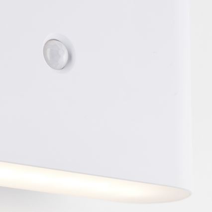 Brilliant - Iluminação de parede LED para exterior com sensor XINO LED/3W/5V 3600 mAh IP44 branco