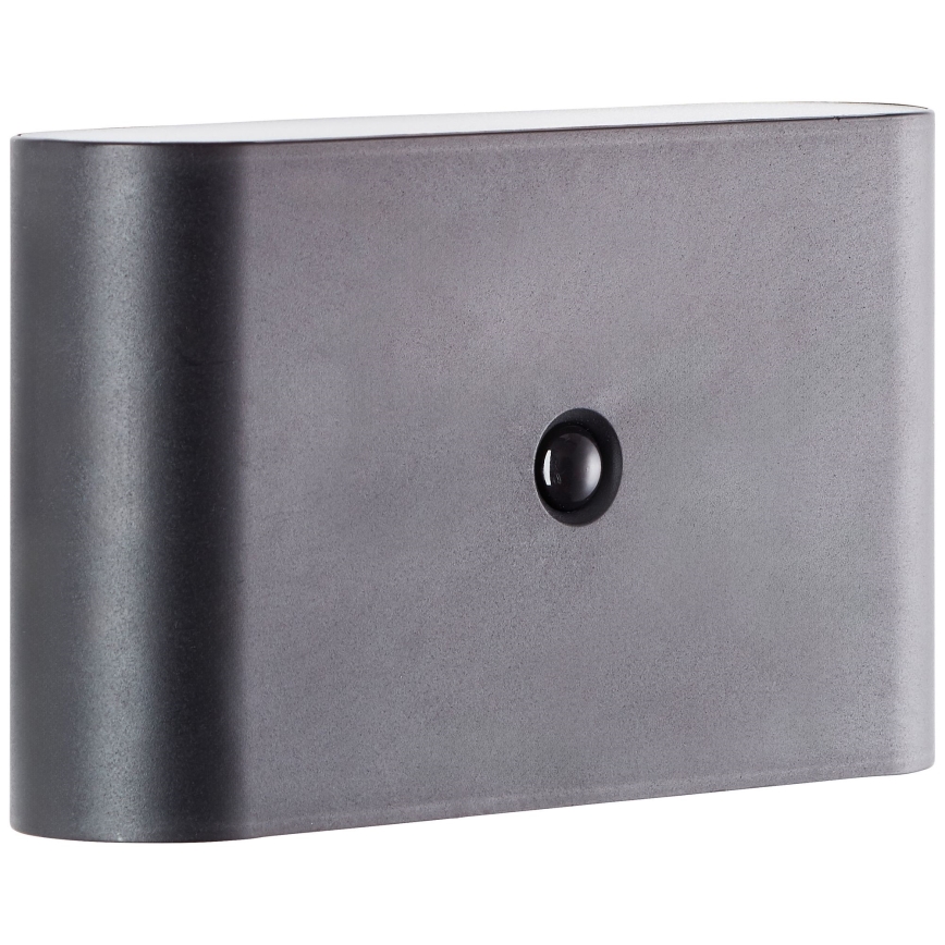 Brilliant - Iluminação de parede LED para exterior com sensor XINO LED/3W/5V 3600 mAh IP44 preto