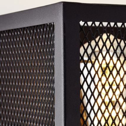 Brilliant - Iluminação de parede MAZE 2xE27/40W/230V preto