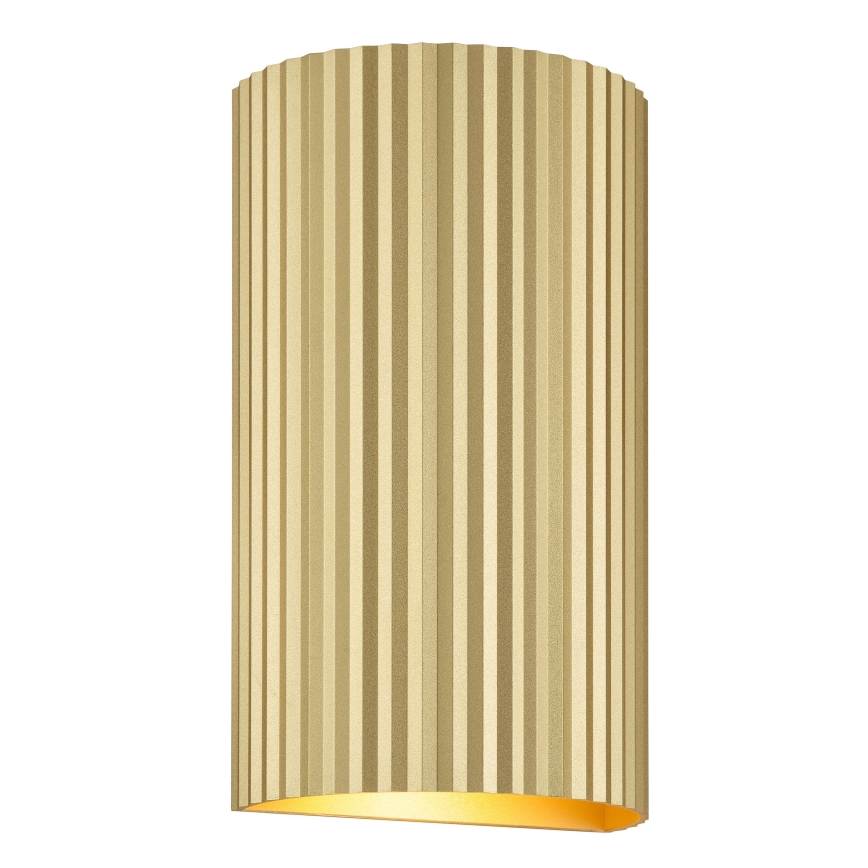 Brilliant - Iluminação de parede UNDULA 2xGU10/10W/230V dourado
