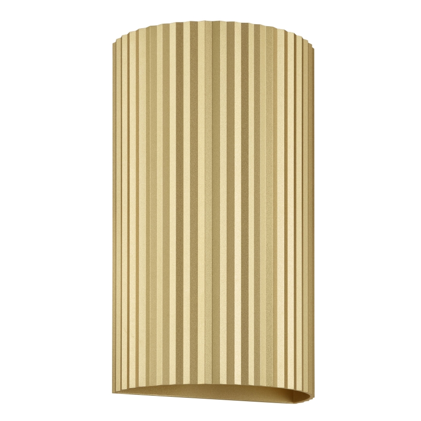 Brilliant - Iluminação de parede UNDULA 2xGU10/10W/230V dourado