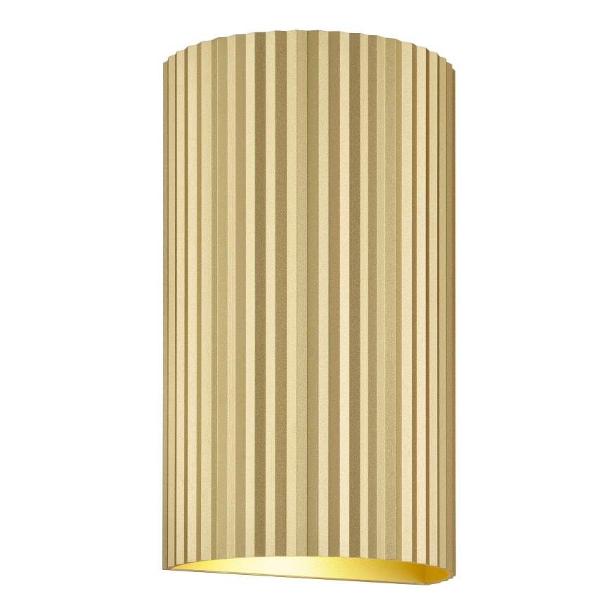 Brilliant - Iluminação de parede UNDULA 2xGU10/10W/230V dourado