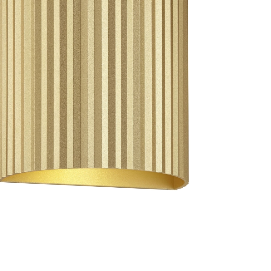 Brilliant - Iluminação de parede UNDULA 2xGU10/10W/230V dourado