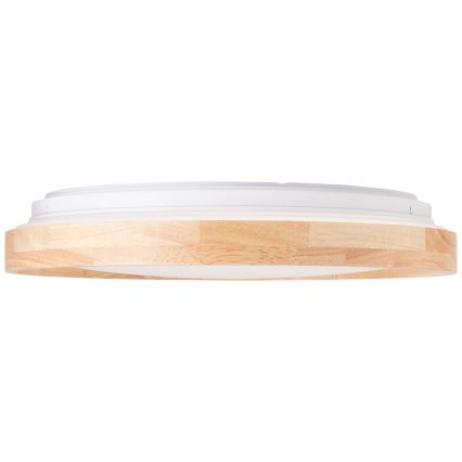Brilliant - Iluminação de teto LED ALSON LED/26W/230V 3000/4500K diâmetro 39,5 cm borracha de figueira - FSC certificado