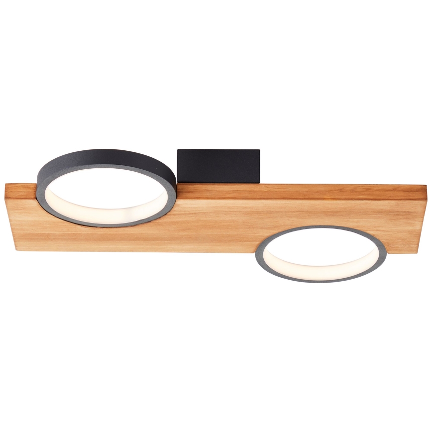 Brilliant - Iluminação de teto LED CHEESY LED/14W/230V pinho - FSC certificado