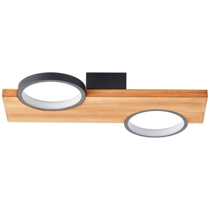 Brilliant - Iluminação de teto LED CHEESY LED/14W/230V pinho - FSC certificado
