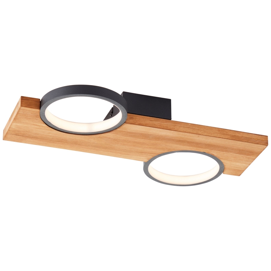 Brilliant - Iluminação de teto LED CHEESY LED/14W/230V pinho - FSC certificado