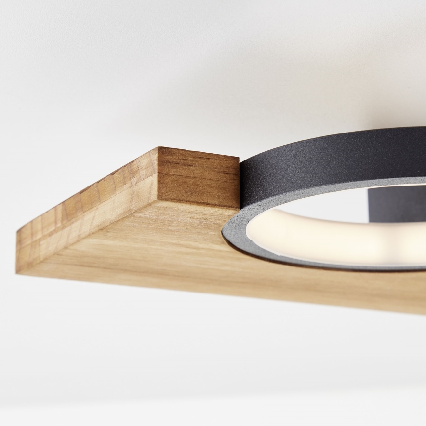 Brilliant - Iluminação de teto LED CHEESY LED/14W/230V pinho - FSC certificado