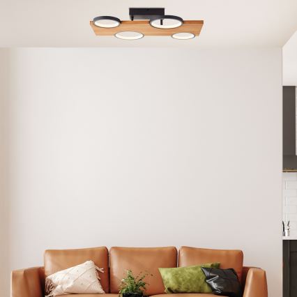 Brilliant - Iluminação de teto LED CHEESY LED/28W/230V pinho