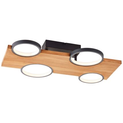 Brilliant - Iluminação de teto LED CHEESY LED/28W/230V pinho