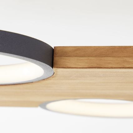 Brilliant - Iluminação de teto LED CHEESY LED/28W/230V pinho