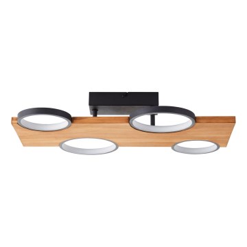 Brilliant - Iluminação de teto LED CHEESY LED/28W/230V pinho - FSC certificado
